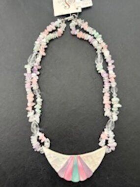 She Shells-Mother of Pearl-Hand crafted necklace-Made in Hawaii